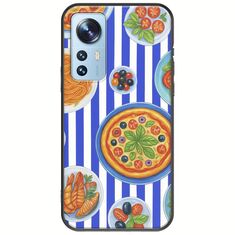 Mediterranean Feast Xiaomi 12 / 12X Black TPU (Μαύρη Σιλικόνη)