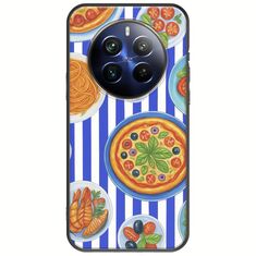Mediterranean Feast Realme 12+ 5G Black TPU (Μαύρη Σιλικόνη)
