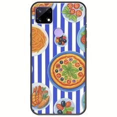 Mediterranean Feast Realme C21 Black TPU (Μαύρη Σιλικόνη)