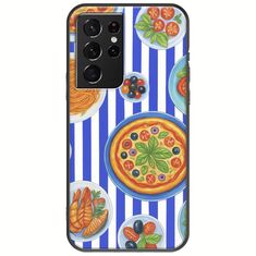 Mediterranean Feast Samsung Galaxy S21 Ultra Black TPU (Μαύρη Σιλικόνη)