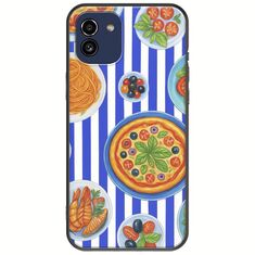 Mediterranean Feast Samsung Galaxy A03 Black TPU (Μαύρη Σιλικόνη)