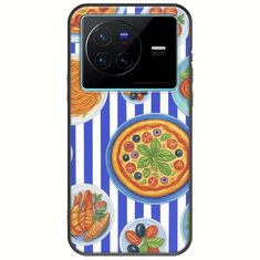 Mediterranean Feast Vivo X80 Black TPU (Μαύρη Σιλικόνη)
