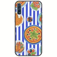Mediterranean Feast Samsung Galaxy A50 Black TPU (Μαύρη Σιλικόνη)