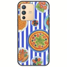 Mediterranean Feast Vivo V23 5G Black TPU (Μαύρη Σιλικόνη)