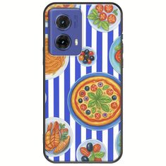 Mediterranean Feast Motorola Moto G85 5G Black TPU (Μαύρη Σιλικόνη)