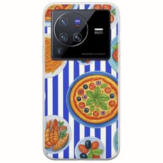 Mediterranean Feast Vivo X80 Pro Flexible TPU (Διάφανη Σιλικόνη)