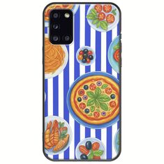 Mediterranean Feast Samsung Galaxy A31 Black TPU (Μαύρη Σιλικόνη)