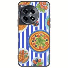 Mediterranean Feast OnePlus 12R 5G Black TPU (Μαύρη Σιλικόνη)