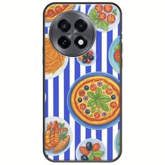 Mediterranean Feast OnePlus 13R 5G Black TPU (Μαύρη Σιλικόνη)