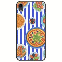 Mediterranean Feast iPhone XR Black TPU (Μαύρη Σιλικόνη)