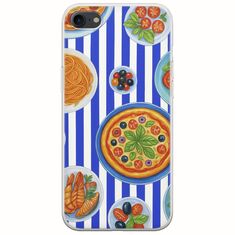Mediterranean Feast iPhone SE 2020 Flexible TPU (Διάφανη Σιλικόνη)