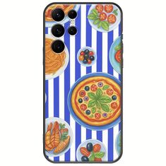 Mediterranean Feast Samsung Galaxy S22 Ultra Black TPU (Μαύρη Σιλικόνη)