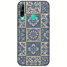 Aegean Mosaic Huawei P40 Lite E Black TPU (Μαύρη Σιλικόνη)