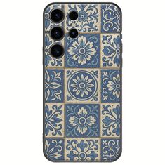 Aegean Mosaic Samsung Galaxy S24 Ultra 5G Black TPU (Μαύρη Σιλικόνη)