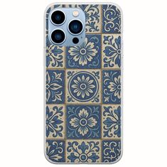 Aegean Mosaic iPhone 14 Pro Max Flexible TPU (Διάφανη Σιλικόνη)