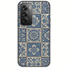 Aegean Mosaic Oppo Reno 12 Pro 5G Black TPU (Μαύρη Σιλικόνη)