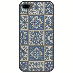Aegean Mosaic iPhone 7 Plus Black TPU (Μαύρη Σιλικόνη)