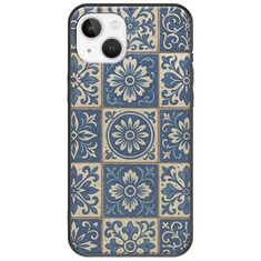 Aegean Mosaic iPhone 14 Black TPU (Μαύρη Σιλικόνη)