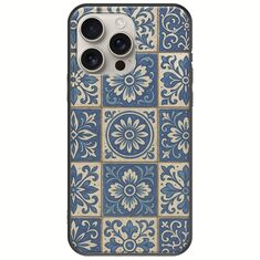 Aegean Mosaic iPhone 16 Pro Black TPU (Μαύρη Σιλικόνη)