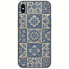 Aegean Mosaic iPhone X / XS Black TPU (Μαύρη Σιλικόνη)