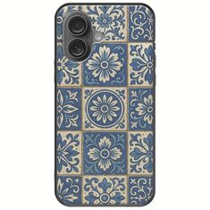 Aegean Mosaic iPhone 16 Plus Black TPU (Μαύρη Σιλικόνη)