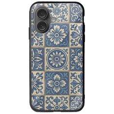Aegean Mosaic iPhone 16 Plus Groove TPU (Tempered Glass και TPU)