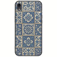 Aegean Mosaic iPhone XR Black TPU (Μαύρη Σιλικόνη)