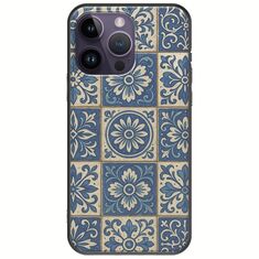 Aegean Mosaic iPhone 15 Pro Black TPU (Μαύρη Σιλικόνη)
