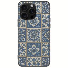 Aegean Mosaic iPhone 16 Pro Max Black TPU (Μαύρη Σιλικόνη)