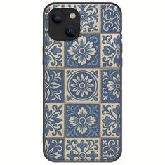 Aegean Mosaic iPhone 14 Plus Black TPU (Μαύρη Σιλικόνη)