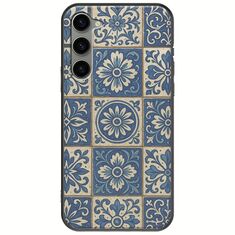 Aegean Mosaic Samsung Galaxy S23 5G Black TPU (Μαύρη Σιλικόνη)