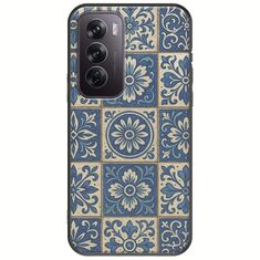 Aegean Mosaic Oppo Reno 12 5G Black TPU (Μαύρη Σιλικόνη)