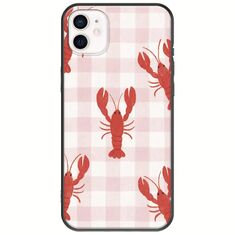 Lobster Picnic iPhone 12 mini Black TPU (Μαύρη Σιλικόνη)