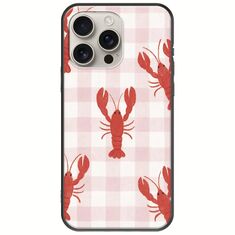 Lobster Picnic iPhone 16 Pro Black TPU (Μαύρη Σιλικόνη)