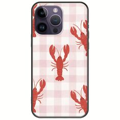 Lobster Picnic iPhone 15 Pro Black TPU (Μαύρη Σιλικόνη)