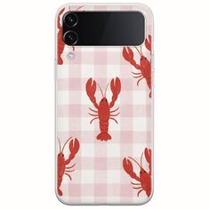 Lobster Picnic Samsung Galaxy Z Flip 4 5G Flexible TPU (Διάφανη Σιλικόνη)
