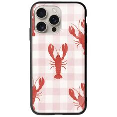 Lobster Picnic iPhone 16 Pro Groove TPU (Tempered Glass και TPU)