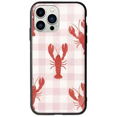 Lobster Picnic iPhone 14 Pro Groove TPU (Tempered Glass και TPU)