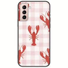 Lobster Picnic Samsung Galaxy S21 Black TPU (Μαύρη Σιλικόνη)