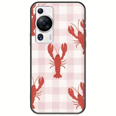 Lobster Picnic Huawei P60 Pro Black TPU (Μαύρη Σιλικόνη)