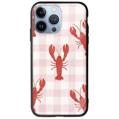 Lobster Picnic iPhone 13 Pro Groove TPU (Tempered Glass και TPU)