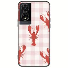 Lobster Picnic TCL 505 Black TPU (Μαύρη Σιλικόνη)