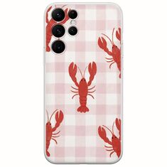 Lobster Picnic Samsung Galaxy S22 Ultra Flexible TPU (Διάφανη Σιλικόνη)