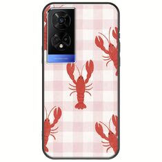 Lobster Picnic TCL 50 5G Black TPU (Μαύρη Σιλικόνη)