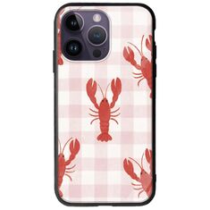Lobster Picnic iPhone 15 Pro Groove TPU (Tempered Glass και TPU)