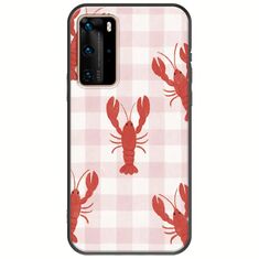 Lobster Picnic Huawei P40 Pro Black TPU (Μαύρη Σιλικόνη)