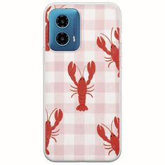 Lobster Picnic Motorola Moto G34 5G Flexible TPU (Διάφανη Σιλικόνη)