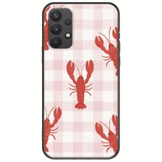 Lobster Picnic Samsung Galaxy A32 4G Black TPU (Μαύρη Σιλικόνη)