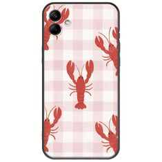 Lobster Picnic Samsung Galaxy A04e Black TPU (Μαύρη Σιλικόνη)
