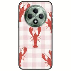 Lobster Picnic Oppo Reno 12 F 5G Black TPU (Μαύρη Σιλικόνη)